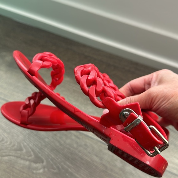 Givenchy sandals, pvc, red - Picture 2 of 3